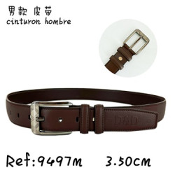 Cinturon de piel para hombre.